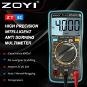 ZOYI ZT-82 Multitester Multimeter Avometer Capasitor Mikrofarad NCV