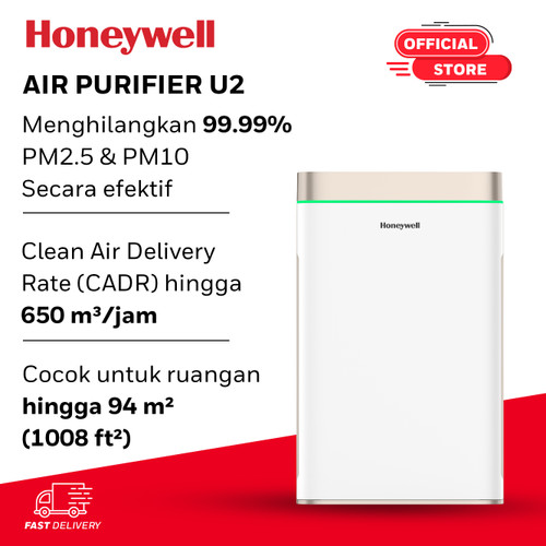 Honeywell Air Touch U2 Air Purifier HEPA Filter H13 with UV LED & WIFI