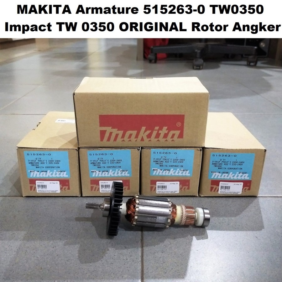 Armature impact wrench TW0350 for makita