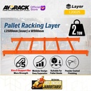 AYORACK L20025 LAYER PALLET RACKING 2 TON - AMBALAN RAK PALET 2500MM - W9