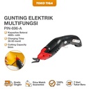 Gunting Bahan Kain & Kertas Elektrik Multifungsi / Electric Portable Scissor Cutter PIN-696A