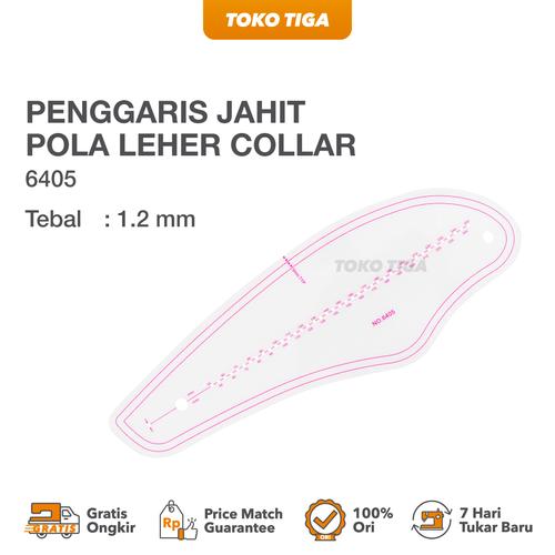 Penggaris Jahit/Menjahit - Penggaris Pola Lengkung Lengan 45 cm - 6405