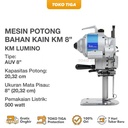 Mesin Potong Bahan Kain KM 8 / Straight Knife Cutting- KM AUV (China)