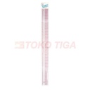 Penggaris Jahit/Menjahit/Pola/Skala - Inch/ Metric Ruler 61cm - B-97C