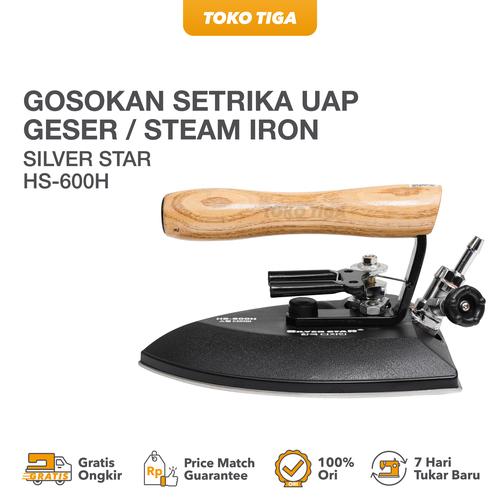 Setrika Uap Geser / Steam Iron Laundry HS 600 H SILVERSTAR