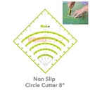 Penggaris Jahit Pola Quilting - Non Slip Circle Cutter 8 (KT-90)