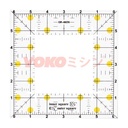 Square Quilting Template Set - Penggaris Pola Persegi 6 inch - QR-66IN