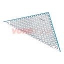 Quilting Ruler / Penggaris Patchwork Model Segitiga (34219)