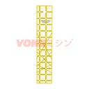 Quilting Ruler / Penggaris Quilting 12,5 x 2,5 Inch - YOKO (QR-03)