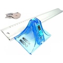 Penggaris Jahit/Menjahit-DAFA Mount Cutter 60cm Aluminium Ruler - 2071