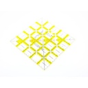 Quilting Ruler / Penggaris Quilting Patchwork 5 x 5 inch - QR-01