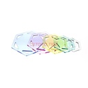 Quilting Template / Penggaris Patchwork - Persegi 6/Hexagon - RN-5560