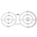Quilting Ruler / Penggaris Patchwork - Model Bulat / Circle - NT-2010