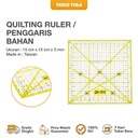 Quilting Ruler / Penggaris Bahan - Penggaris Quilting TOYO 15 x 15 cm