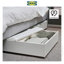 IKEA VARDO Kotak Penyimpanan Bawah Tempat Tidur Putih 65x70cm
