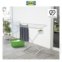 IKEA MULIG Jemuran Dalam/Luar Ruangan Serbaguna Putih