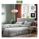 IKEA AFJALL Kasur Busa Tipe Keras Putih 160x200cm