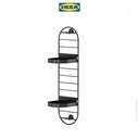 IKEA SKUGGRONA Stand Tanaman Gantung Dinding Hitam 54cm