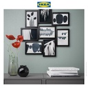 IKEA VAXBO Kartu Seni Abstrak 13x18pcs Isi 8pcs
