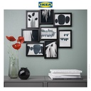 IKEA VAXBO Kartu Seni Abstrak 13x18pcs Isi 8pcs