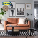 IKEA PARUP Sofa 2 Dudukan Minimalis Kelinge Jingga Kecokelatan