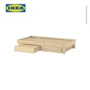 IKEA GLAMBERGET Rangka Kasur Dengan Penyimpanan 80-160x200cm