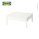 IKEA TONSTAD Meja Tamu Dengan Penyimpanan Minimalis 84x82cm