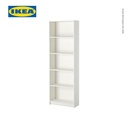 IKEA GERSBY Rak Buku Putih 60x180cm
