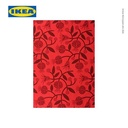 IKEA FOSSTA Taplak Meja Merah 140x200cm