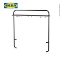 IKEA VADHOLMA Rak Untuk Meja Dapur Hitam