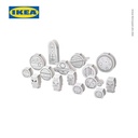 IKEA AFTONSPARV Set Template Karton Luar Ruang Angkasa Isi 15pcs