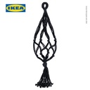 IKEA MAVINN Gantugan Pot Untuk Tanaman Hitam