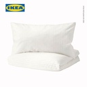 IKEA NATTJASMIN Sarung Duvet 150x200cm dan 1 Sarung Bantal 50x80cm
