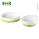 IKEA SMAGLI Piring / Mangkok Bayi Set Isi 2pcs