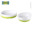 IKEA SMAGLI Piring / Mangkok Bayi Set Isi 2pcs