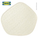 IKEA PADDFISK Alas Piring Alami Bahan Daun Palem 37x35cm