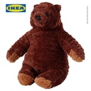 IKEA DJUNGELSKOG Boneka Beruang Coklat 28cm