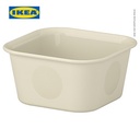 IKEA NOJIG Kotak Pengatur Bahan Plastik 10x10x5 cm