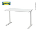 IKEA RELATERA Meja Kerja / Belajar Minimalis Putih 117x60cm