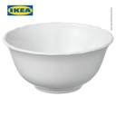 IKEA UPPLAGA Mangkuk Makan Putih 13cm