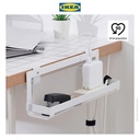 IKEA FORSASONG Baki / Rak Gantung Pengatur Kabel Bawah Meja Putih 38 cm