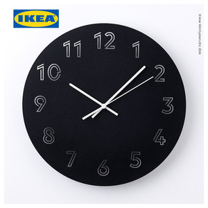 IKEA TUNNIS Jam Dinding 30cm Minimalis