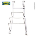 IKEA PARYD Rak Gantung Penyusun Penutup Panci Bahan Stainless Steel