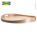 IKEA SKALA Nampan Baki Kayu Birch 44cm