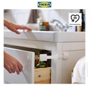 IKEA UNDVIKA Selot Pengaman Laci Putih Isi 2pcs