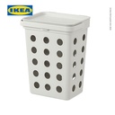 IKEA HALLBAR Tempat Sampah Dengan Tutup Untuk Limbah Organik 10L