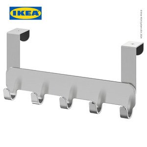 IKEA BROGRUND Gantungan Pintu Stainless Steel