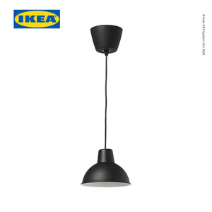 IKEA SKURUP Lampu Gantung Hitam Minimalis 19cm