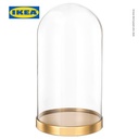 IKEA BEGAVNING Vas Hiasan Meja dari Kaca 26cm
