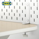 IKEA SKADIS Konektor Meja Dengan Papan Pegboard Isi 2pcs